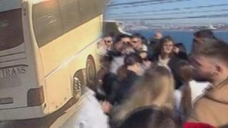 İstanbul'dan hareket etmişti! 46 kişinin yanarak öldüğü otobüsün görüntüleri ortaya çıktı