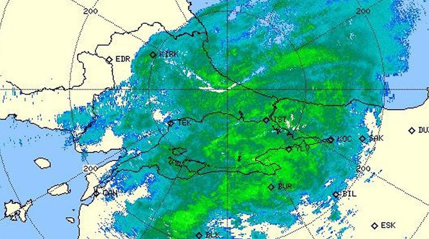 Radar görüntüsü paylaşıldı! Meteoroloji'den kritik uyarı geldi