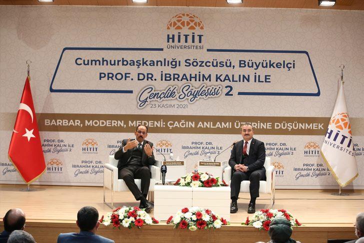 Cumhurbaşkanlığı Sözcüsü İbrahim Kalın, Hitit Üniversitesi öğrencileriyle bir araya geldi: G2