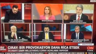 Canlı yayında Aytun Çıray ve Melik Yiğitel birbirine girdi! Başak Şengül ne yapacağını şaşırdı