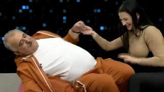 Faik Öztürk'ün pilates topuyla imtihanı! İzleyenler şaşkına döndü