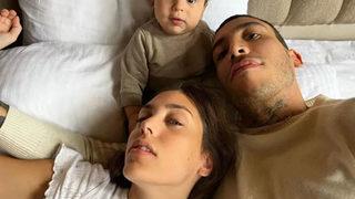 Can Bonomo'dan mutlu aile pozu! 'Krallığım'