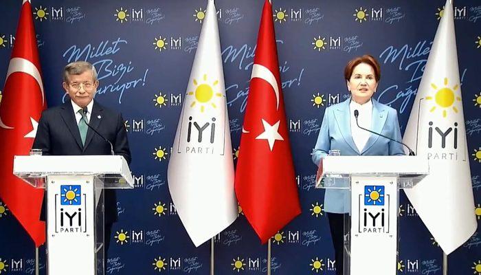 Ahmet Davutoğlu ve Meral Akşener'den dikkat çeken mesajlar: Kaosun parçası olan yönetemez