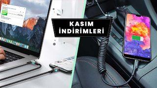 Bağlantı sorunlarına indirimli çözümler sunan şarj kabloları