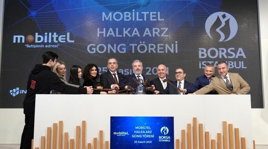 Borsa İstanbul’da gong Mobiltel için çaldı