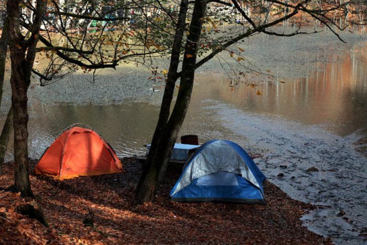 Yedigöller Milli Parkı, doğal güzelliğiyle mest etti! Sonbaharda turistler akın etti G1