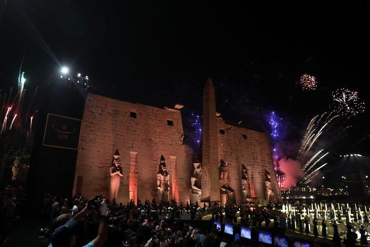 Mısır'da Firavunlar dönemine ait Koç Başlı Sfenks Yolu törenle açıldı G4