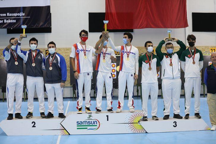 Türkiye Salon Okçuluk Federasyon Kupası müsabakaları Samsun'da sürüyor G3