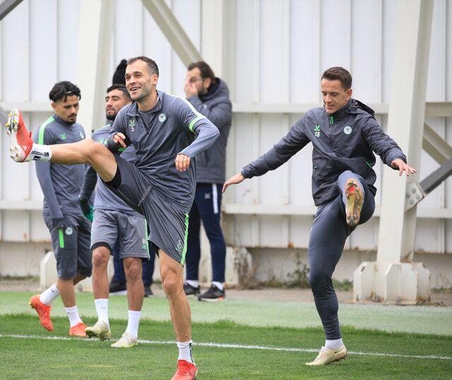 Konyaspor Gaziantep FK maçı hazırlıklarını tamamladı