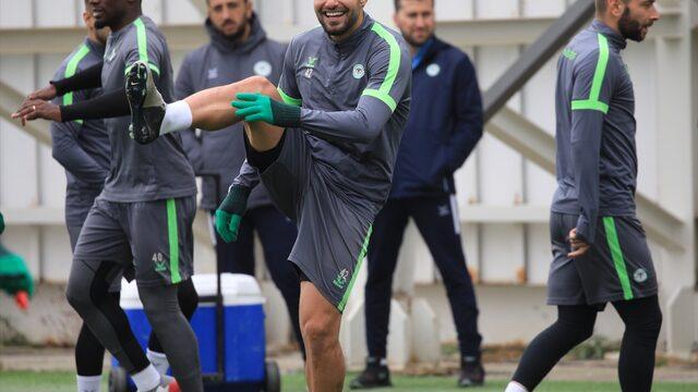 Konyaspor Gaziantep FK maçı hazırlıklarını tamamladı