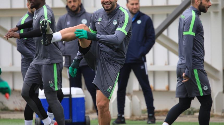 Konyaspor Gaziantep FK maçı hazırlıklarını tamamladı
