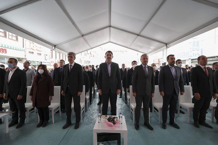 Bakan Kurum, Beypazarı'ndaki yatırımların toplu açılış töreninde konuştu: G2