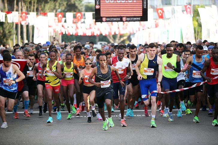 13. Tarsus Uluslararası Yarı Maratonu'nun kazananı Kenyalı sporcular oldu G2