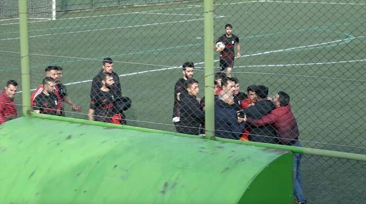 Adıyaman'da amatör futbol maçında kavga G1