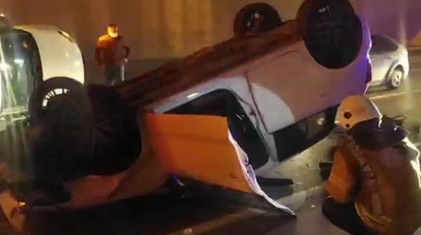 Ümraniye'de feci kaza: 2'si ağır 8 yaralı