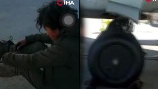 Yolculuktan sağ kurtuldu! Uçağın iniş takımlarında ABD'ye geldi