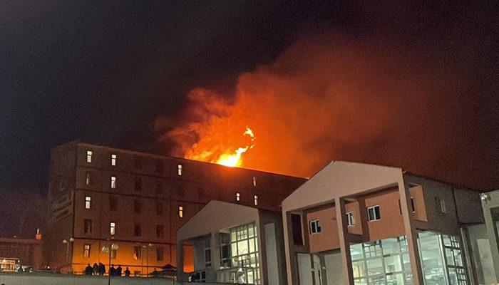 Öğrenci yurdunda korkutan yangın! Rize Valisi'nden iddialara cevap