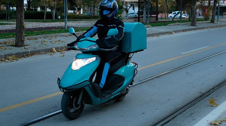 İstanbul'da lodos nedeniyle motokuryelik durduruldu