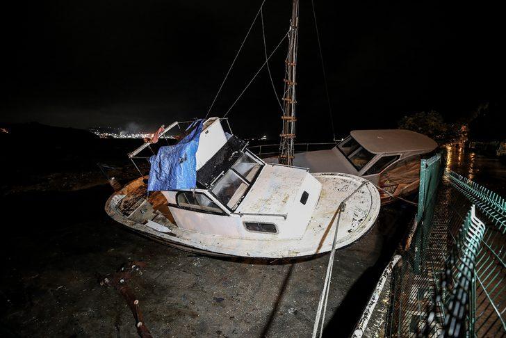 Gemlik Körfezi'nde dalgaların oluşturduğu hasarın boyutu gün ağarınca ortaya çıktı G1