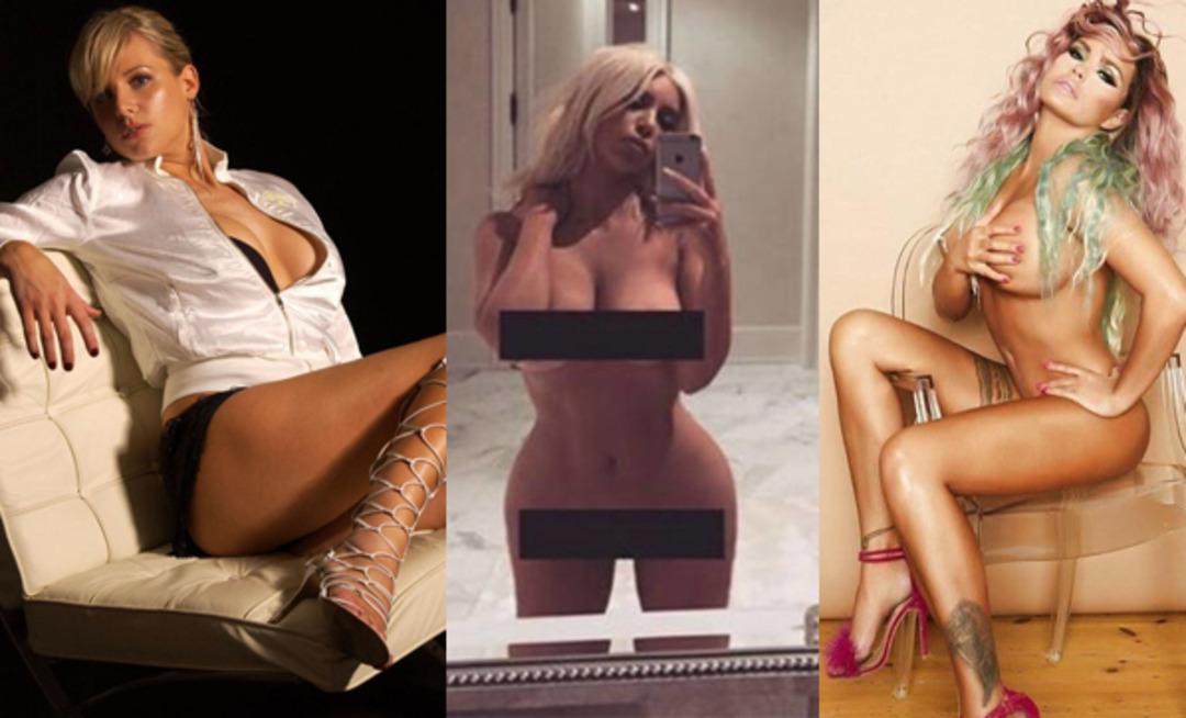 Seks g&ouml;r&uuml;nt&uuml;leri internete d&uuml;şen 9 &uuml;nl&uuml; isim