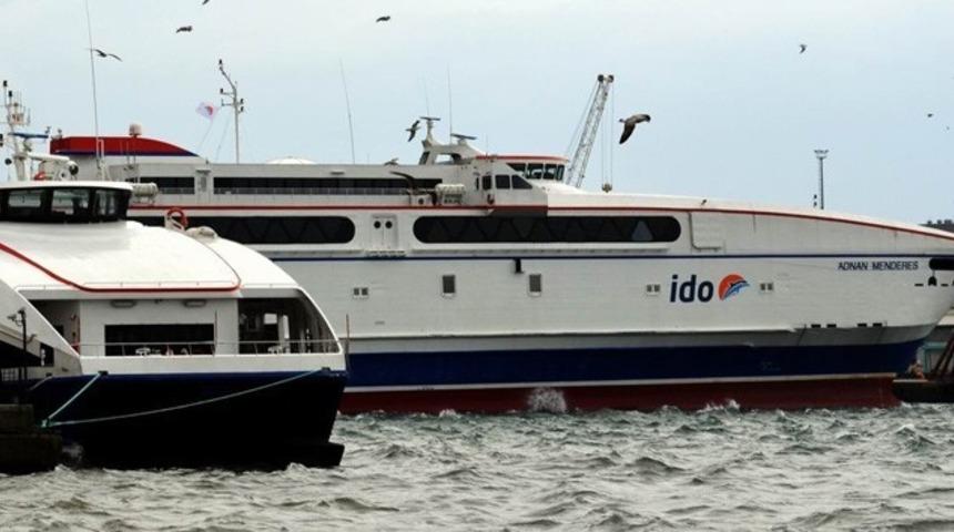 Deniz ulaşımına lodos engeli! BUDO ve İDO seferleri iptal