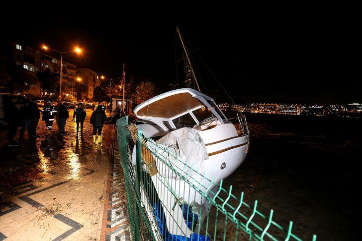 Gemlik Körfezi'nde dalgaların oluşturduğu hasarın boyutu gün ağarınca ortaya çıktı G2