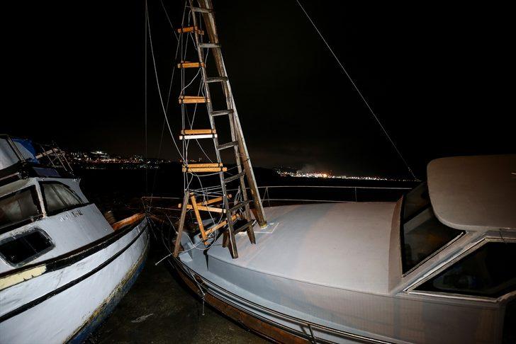 Gemlik Körfezi'nde dalgaların oluşturduğu hasarın boyutu gün ağarınca ortaya çıktı G3