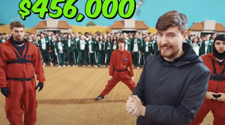 MrBeast’in Squid Game videosu, ilk haftada gerçek gösterimden daha fazla görüntülenmeye ulaştı