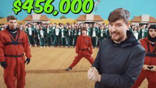 MrBeast’in Squid Game videosu, ilk haftada gerçek gösterimden daha fazla görüntülenmeye ulaştı