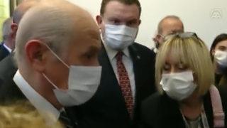 Alparslan Türkeş'i anma toplantısındaki gerginlik! Devlet Bahçeli'den Mansur Yavaş'a: Bundan sonra dikkat etsin