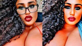 Sosyal medyadan defalarca kez atıldığını iddia eden kadın, göğüs ölçüleri nedeniyle kıskanıldığını söyledi