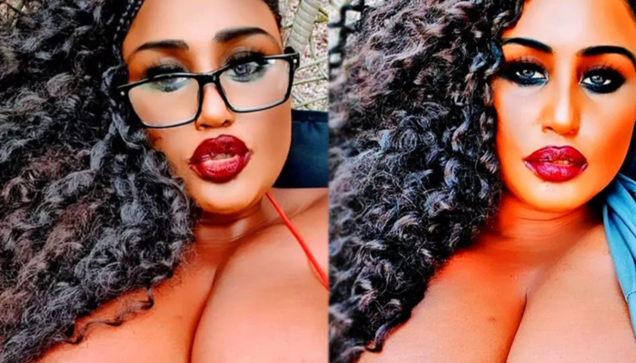 Sosyal medyadan defalarca kez atıldığını iddia eden kadın, göğüs ölçüleri nedeniyle kıskanıldığını söyledi