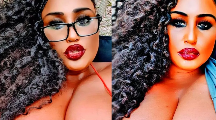 Sosyal medyadan defalarca kez atıldığını iddia eden kadın, göğüs ölçüleri nedeniyle kıskanıldığını söyledi