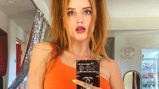 Bella Thorne, annesinin düğününde dekoltesiyle annesinin önüne geçti