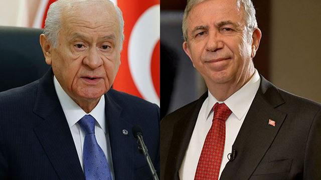 Mansur Yavaş'ı hedef alan Devlet Bahçeli'ye CHP'den jet yanıt