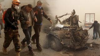 Konya, Niğde ve Adana-Aksaray karayolunda kum fırtınası! Araçlar mahsur kaldı, çok sayıda yaralı var