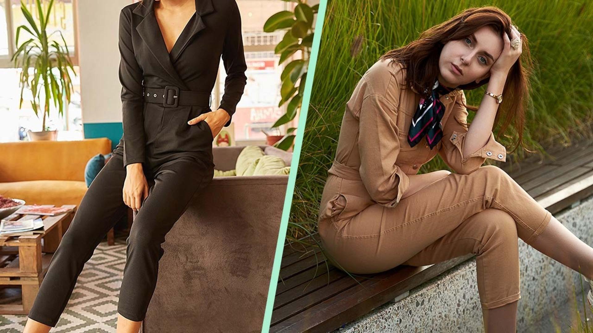 Tek parçalı kombin sevenlere her mevsime özel çok şık tulum modelleri