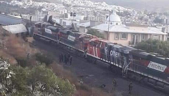 Meksika’da akılalmaz kaza! İki tren kafa kafaya çarpıştı: 6 yaralı