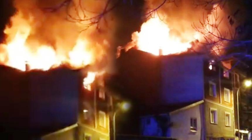 Gökyüzünü aydınlattı! Kütahya'da korkutan anlar