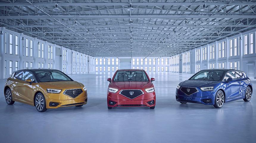 KKTC’nin yerli otomobili GÜNSEL'nin ilk modeli B9, London EV Show için yola çıktı