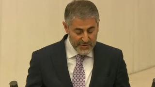 Hazine ve Maliye Bakanı Nureddin Nebati TBMM Genel Kurulunda yemin etti