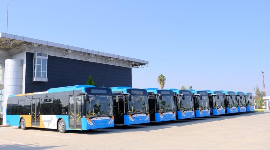 TEMSA'dan İsrail'e otobüs teslimatı