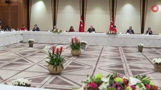 Cumhurbaşkanı Erdoğan, şampiyon sporcularla bir araya geldi