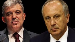 Muharrem İnce: Millet İttifakı'nın Abdullah Gül üzerinde anlaşacaklarını duyuyorum
