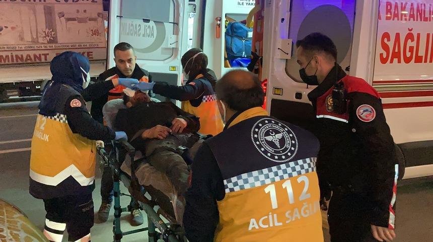 Şaşkına çeviren olay! Cam kapıyı fark etmeyince hastanelik oldu