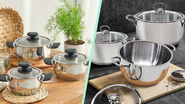Her eve lazım, harika yemekler için en iyi çelik tencere seti çeşitleri