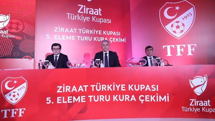 İşte Ziraat Türkiye Kupası'nda 5 tur eşleşmeleri