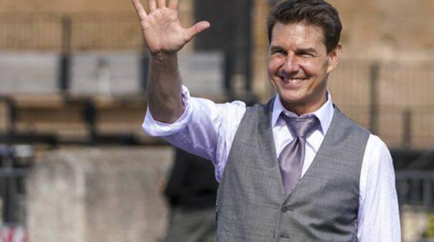 ‘Görevimiz Tehlike 8’ setinden gelen fotoğraflar şaşırttı! Tom Cruise, dublör kullanmadan metrelerce yüksekte sahne çekti