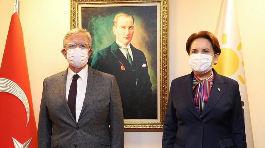 Ankara'da kritik görüşme! Meral Akşener, Mansur Yavaş'ı kabul etti