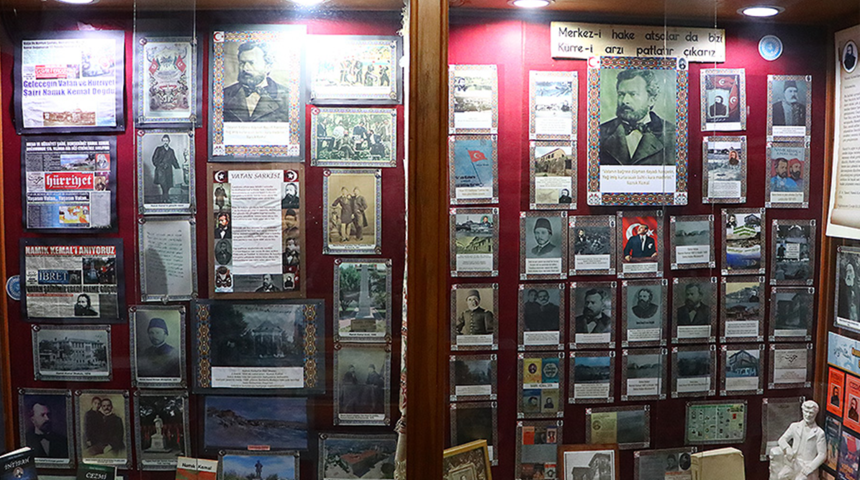 “Vatan Şairi” olarak adlandırılan Namık Kemal’in evi turistlerin ilgi odağı oldu 